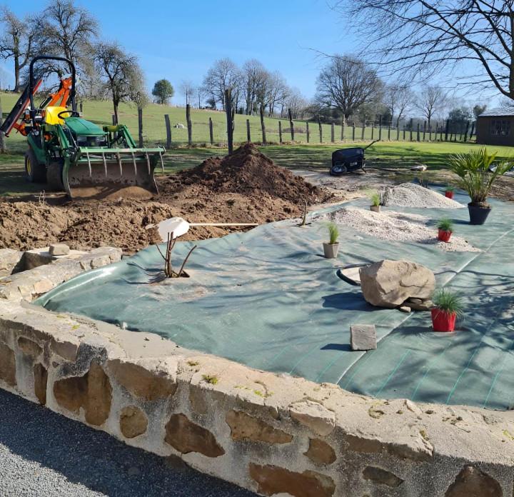 Nous aménageons des espaces verts esthétiques et en harmonie.
